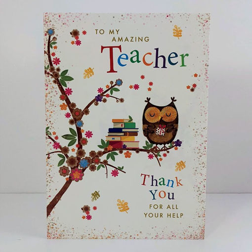 Picture of AMAZING TEACHER CARD